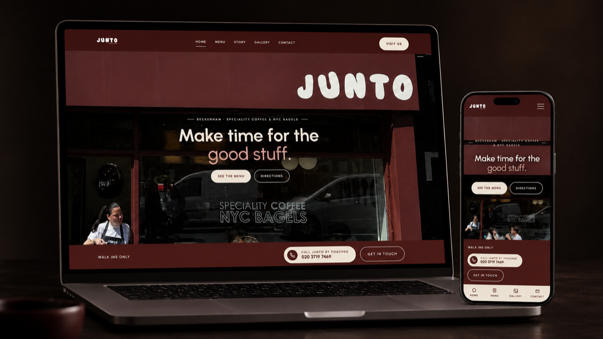 Junto by Poached — Beckenham coffee & bagels