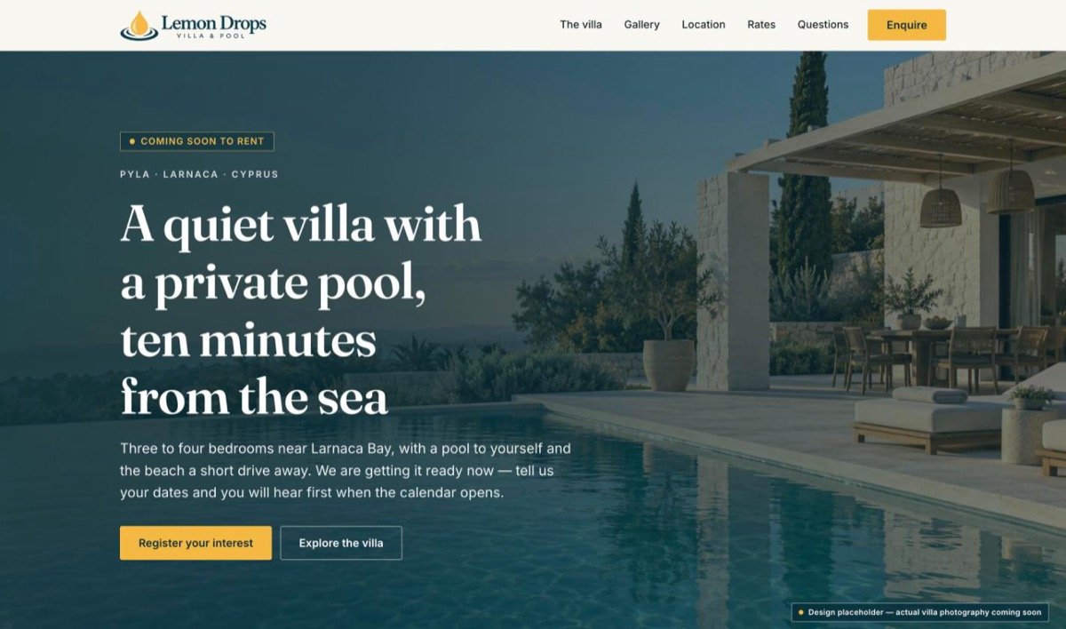 Lemon Drops Villa & Pool